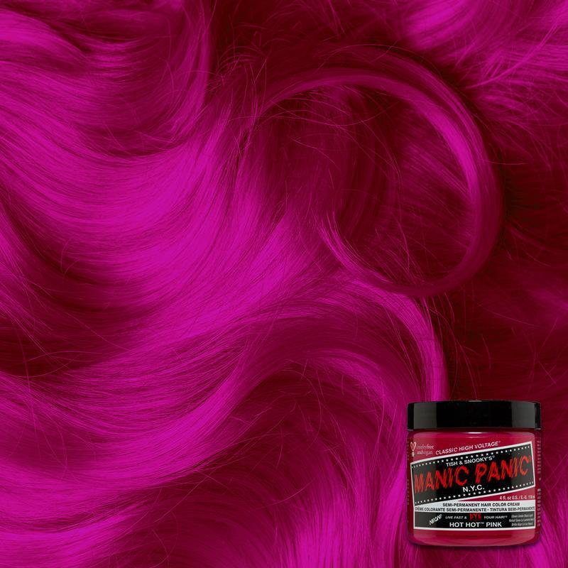 Hot Hot Pink 118ml High Voltage® Classic Cream Formula Hair Color