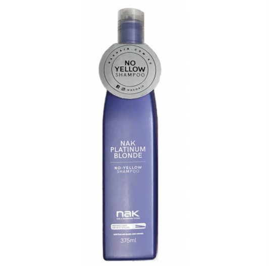 NAK Platinum Blonde Anti-Yellow Shampoo 375ml